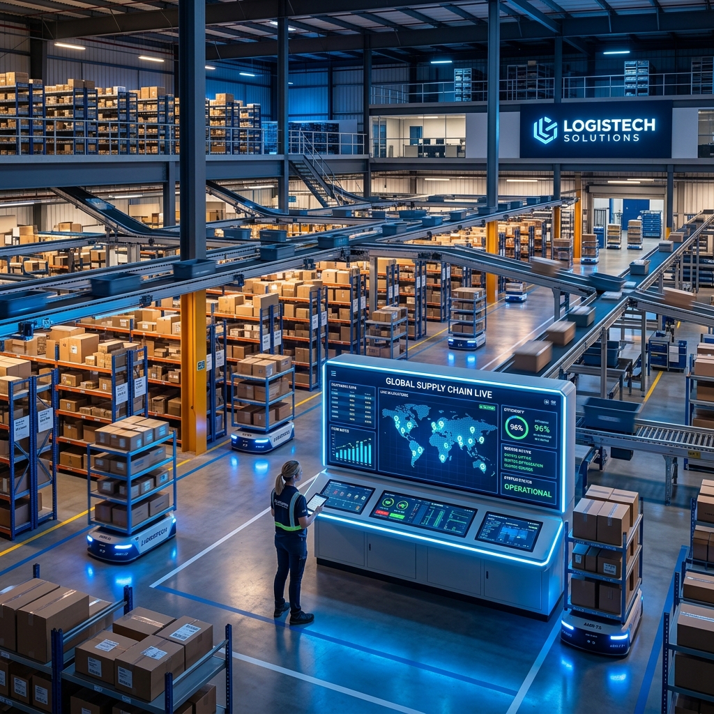 Logistics & Supply Chain — real-time tracking and IoT